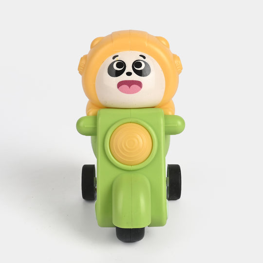 Mini Pull-Back Friction Toy