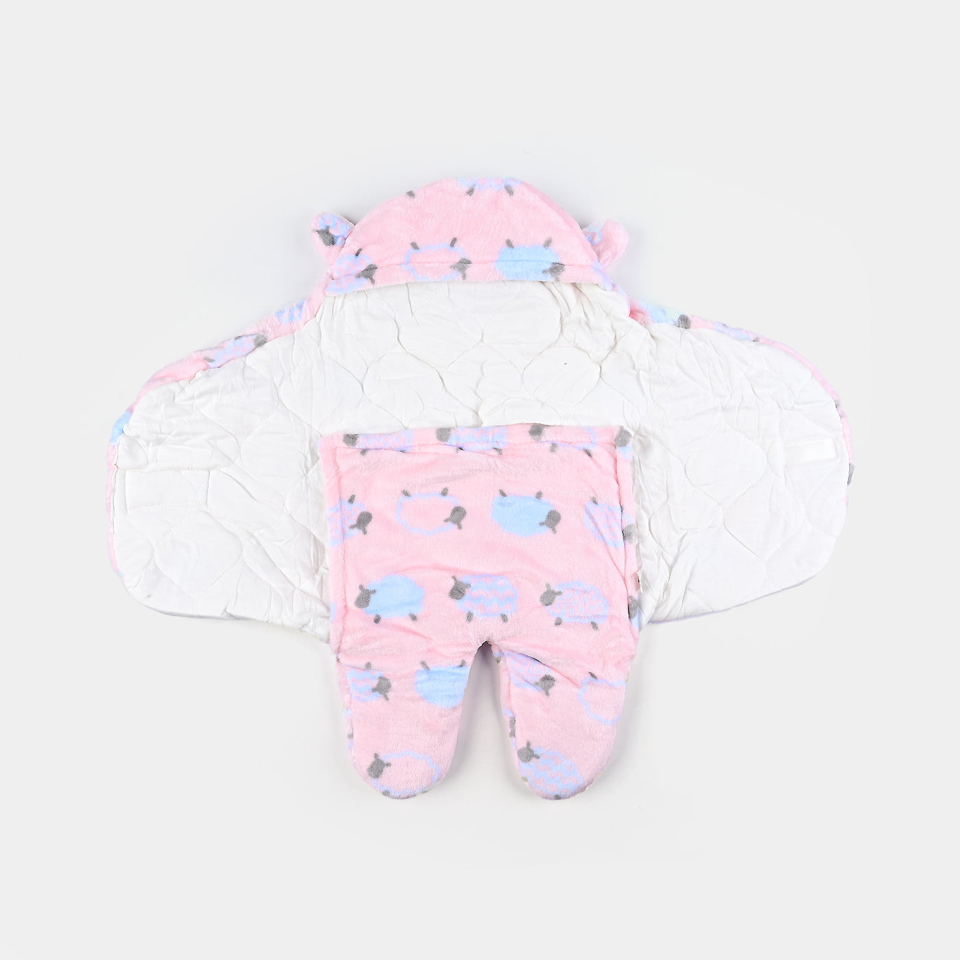 Hooded Swaddle 0M+ Pink