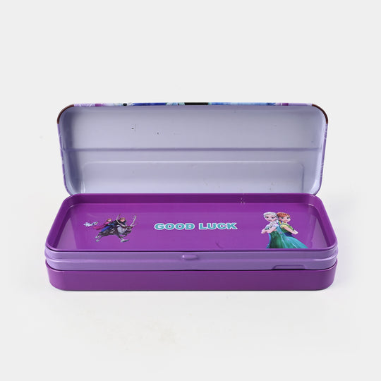 Stationary Pencil Box Metal For Kids