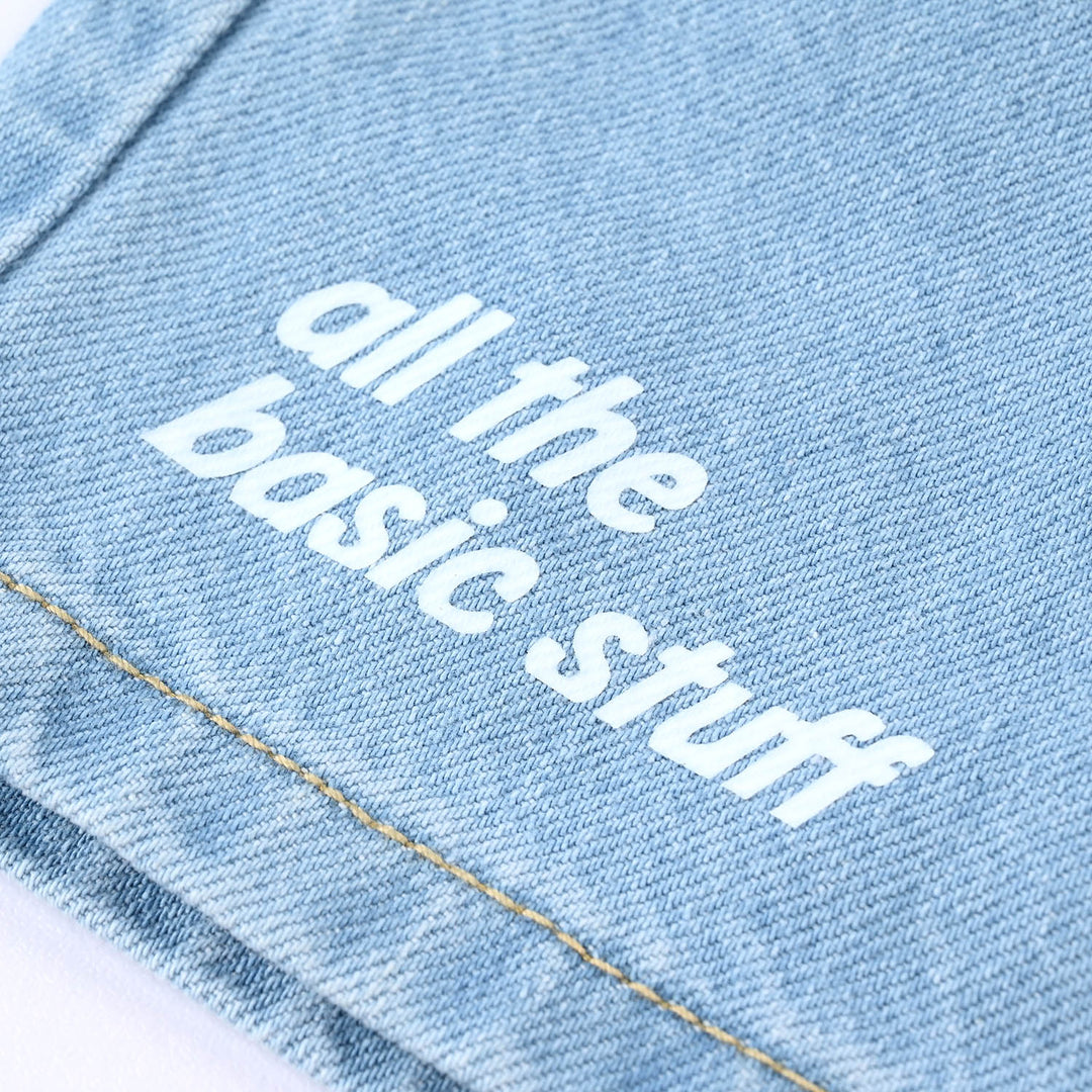 Boys Denim Rigid Short - Light Blue