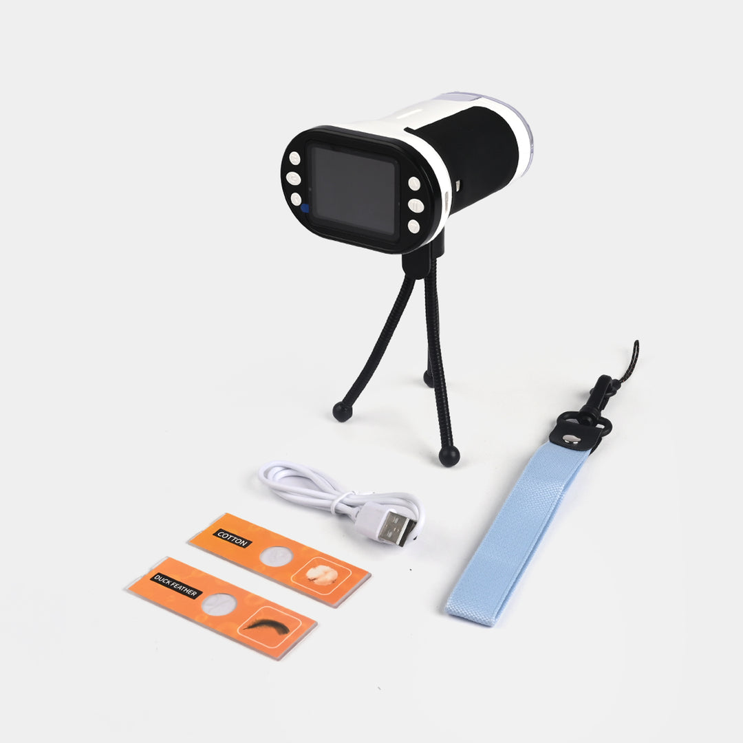 Handheld Microscope Kit for Kids, Portable Digital Microscope for Kids 200~1000X