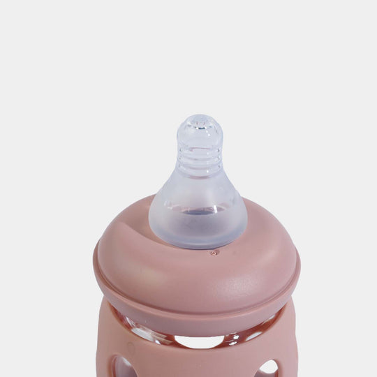 Minitree Newborn Baby Glass Feeder with Silicone Cover | 60Ml