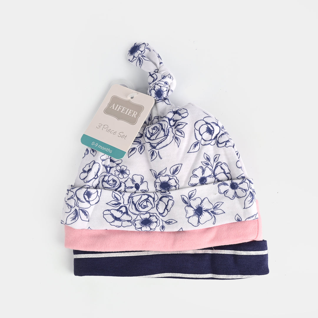 Baby Cap/Hat Knot Pack Of 3