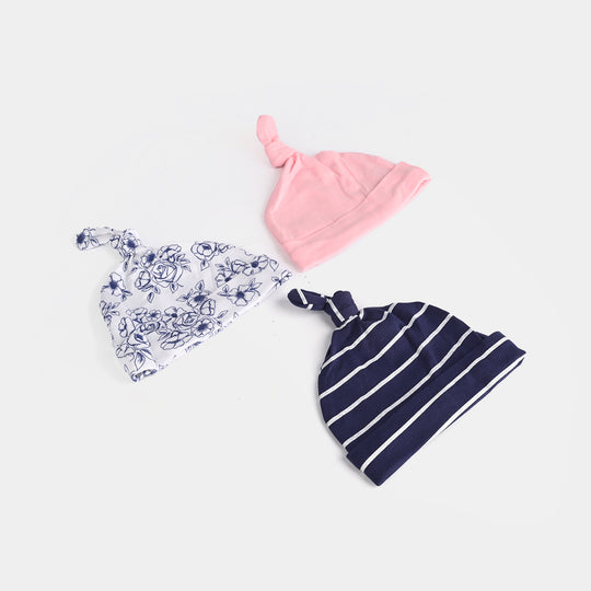 Baby Cap/Hat Knot Pack Of 3