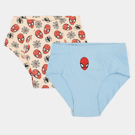 Boys Cotton Jersey Briefs Pack of 2 - Multi