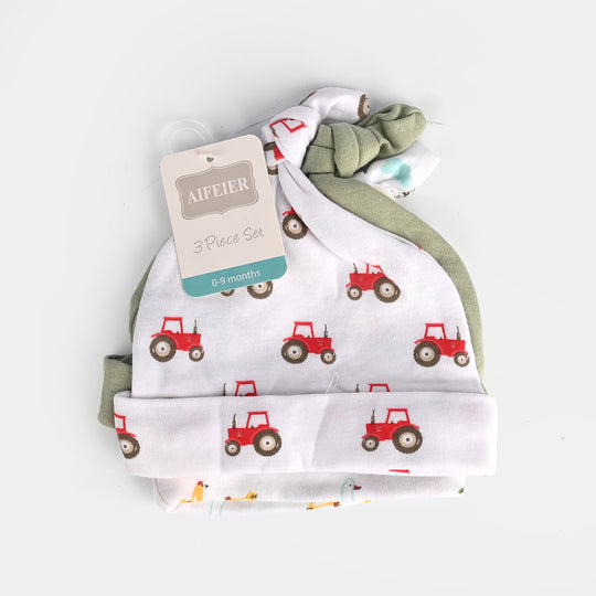 Baby Cap/Hat Knot Pack Of 3