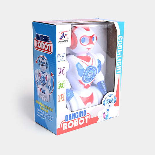 Battery Operated Robot with Sound and Light Toy