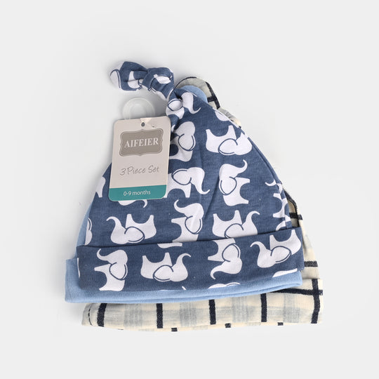 Baby Cap/Hat Knot Pack Of 3