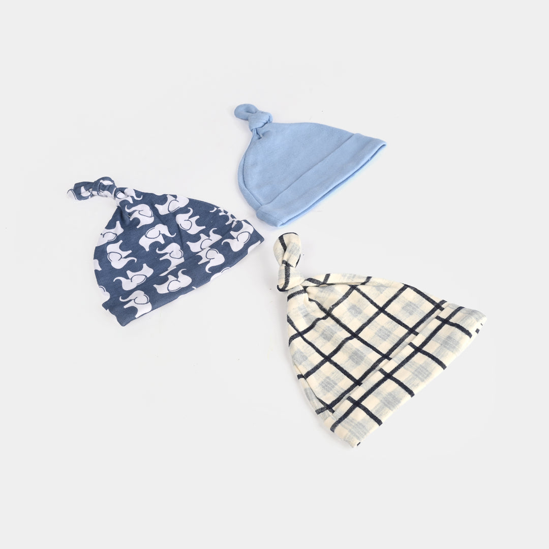 Baby Cap/Hat Knot Pack Of 3