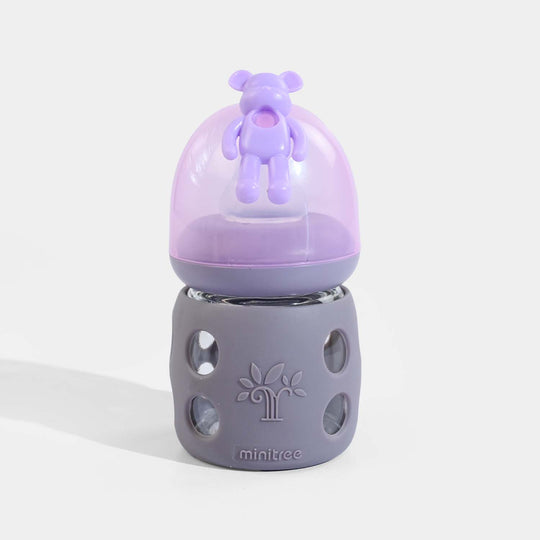 Minitree Newborn Baby Glass Feeder with Silicone Cover | 60Ml