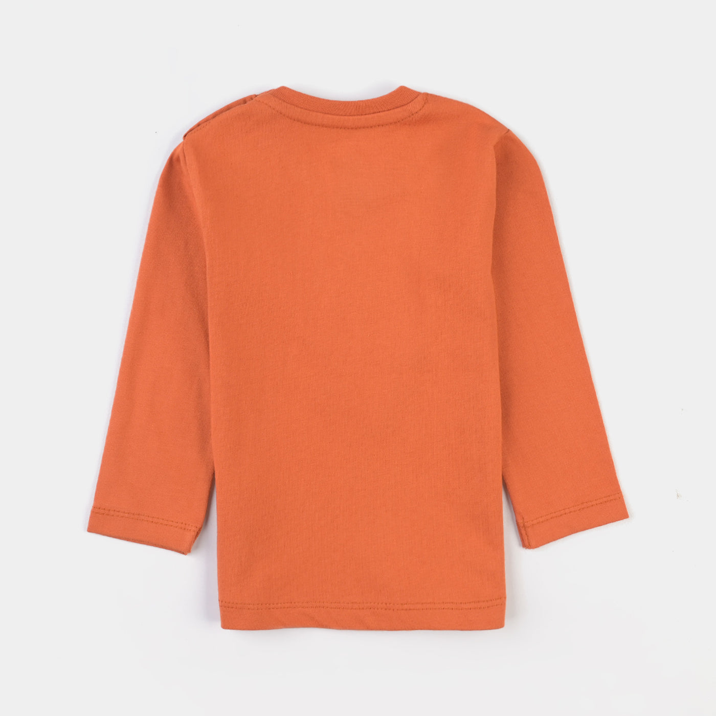 Infant Boys Cotton Jersey T-Shirt Forever Friend-Orange