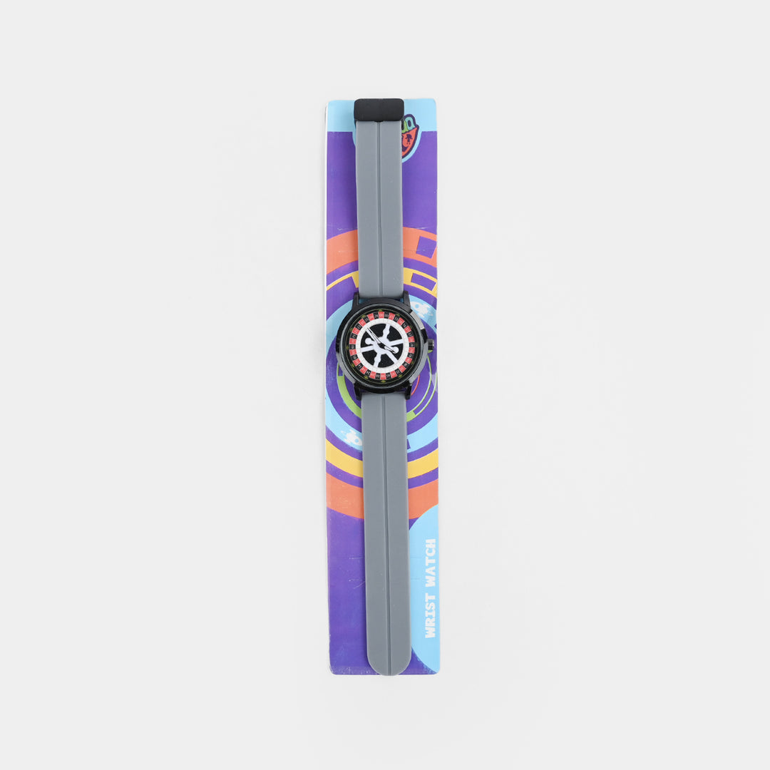 Spinner Boys Watch With Silicone Strap