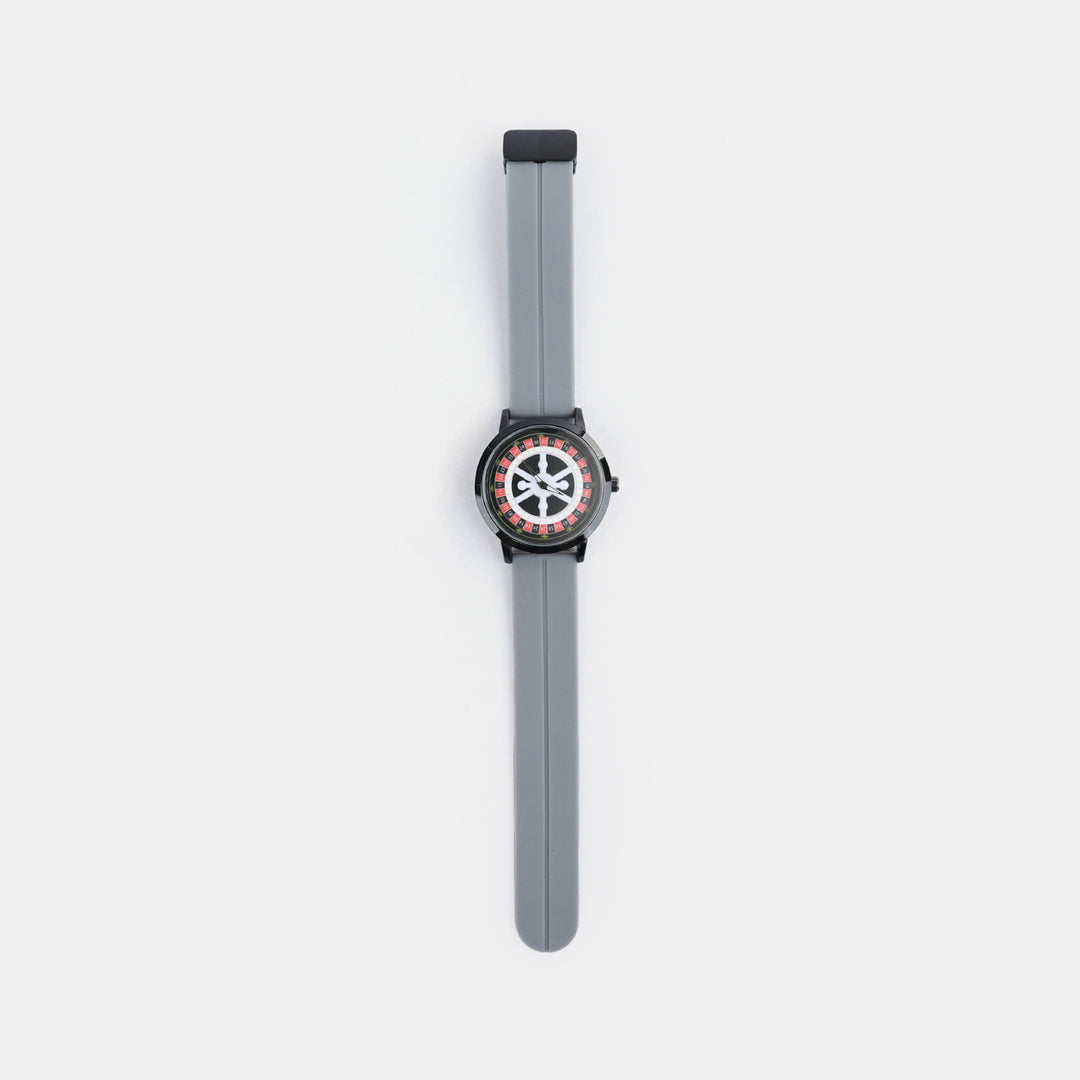 Spinner Boys Watch With Silicone Strap