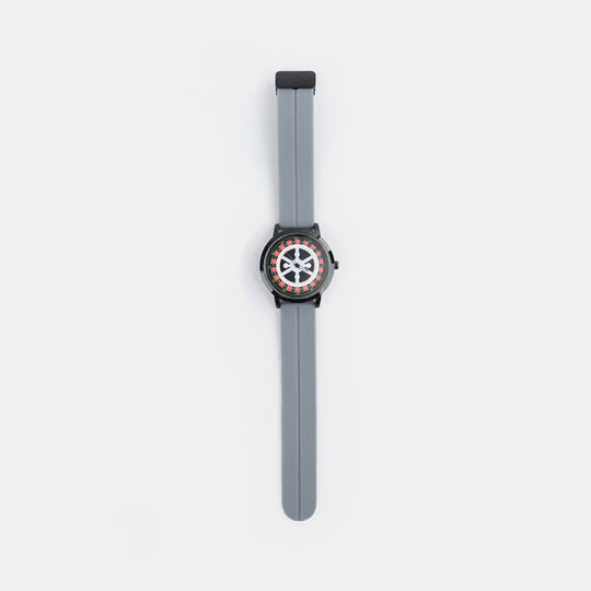 Spinner Boys Watch With Silicone Strap