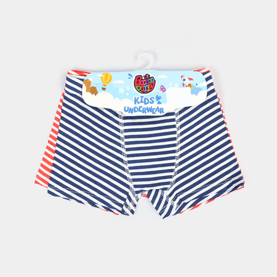 Boys Cotton Jersey Boxer Stripe -Pack of 2
