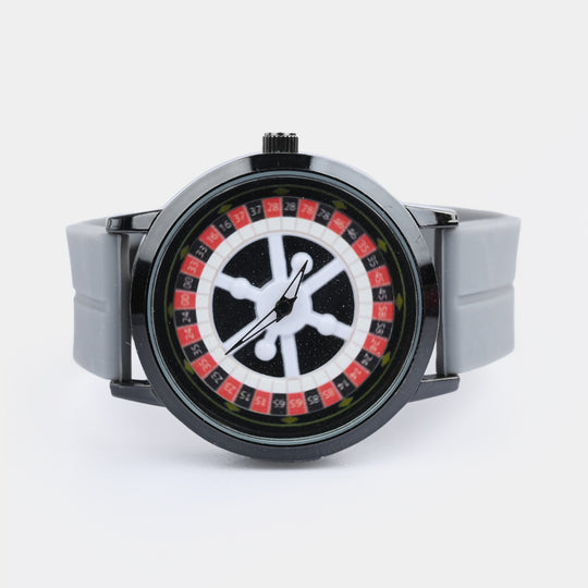 Spinner Boys Watch With Silicone Strap