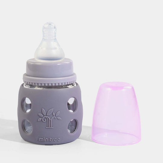 Minitree Newborn Baby Glass Feeder with Silicone Cover | 60Ml