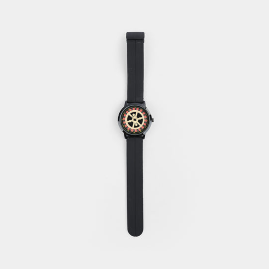Spinner Boys Watch With Silicone Strap
