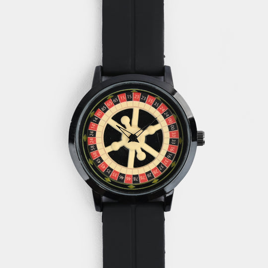 Spinner Boys Watch With Silicone Strap