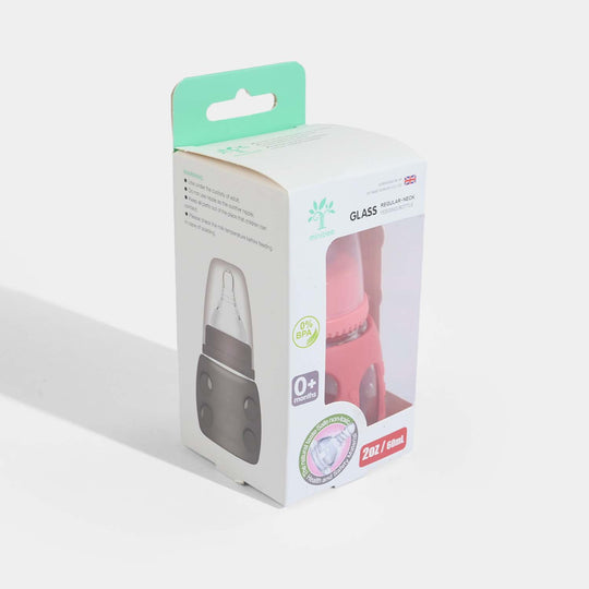 Minitree Newborn Baby Glass Feeder with Silicone Cover | 60Ml