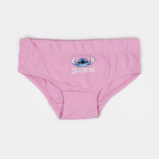 Girls Cotton Jersey Panties Pack of 2 - Pink/White