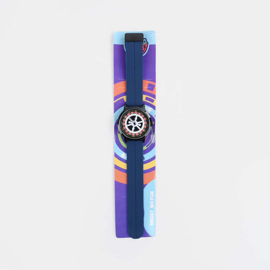 Spinner Boys Watch With Silicone Strap