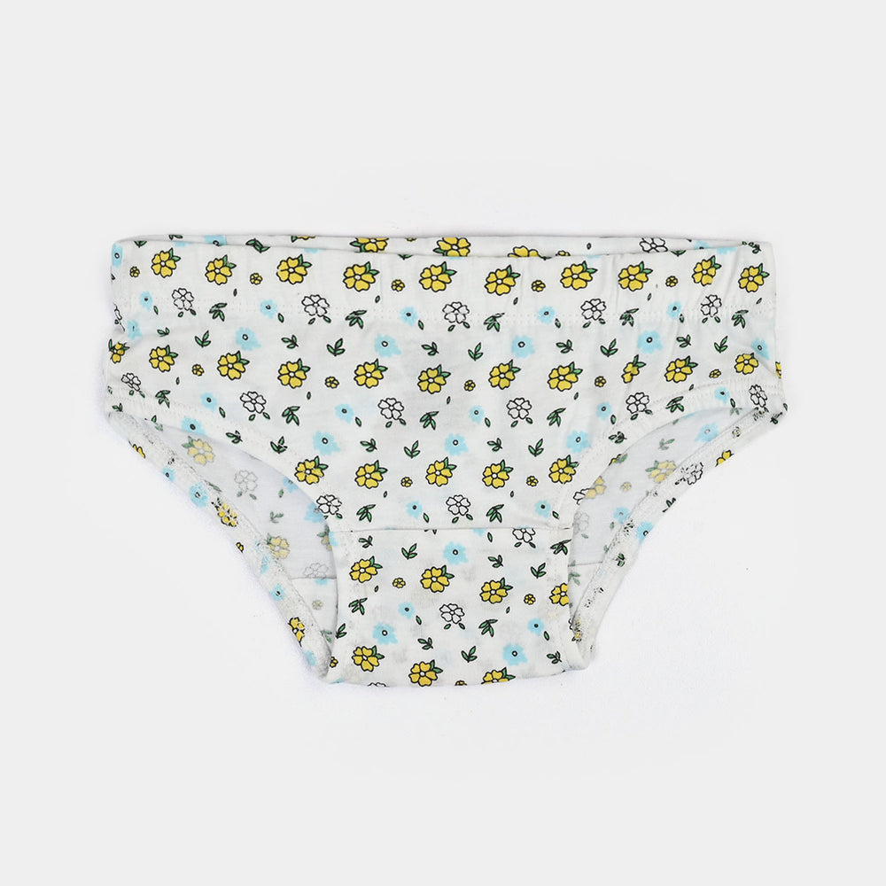 Girls Cotton Jersey Panties Pack of 2 - Pink/White