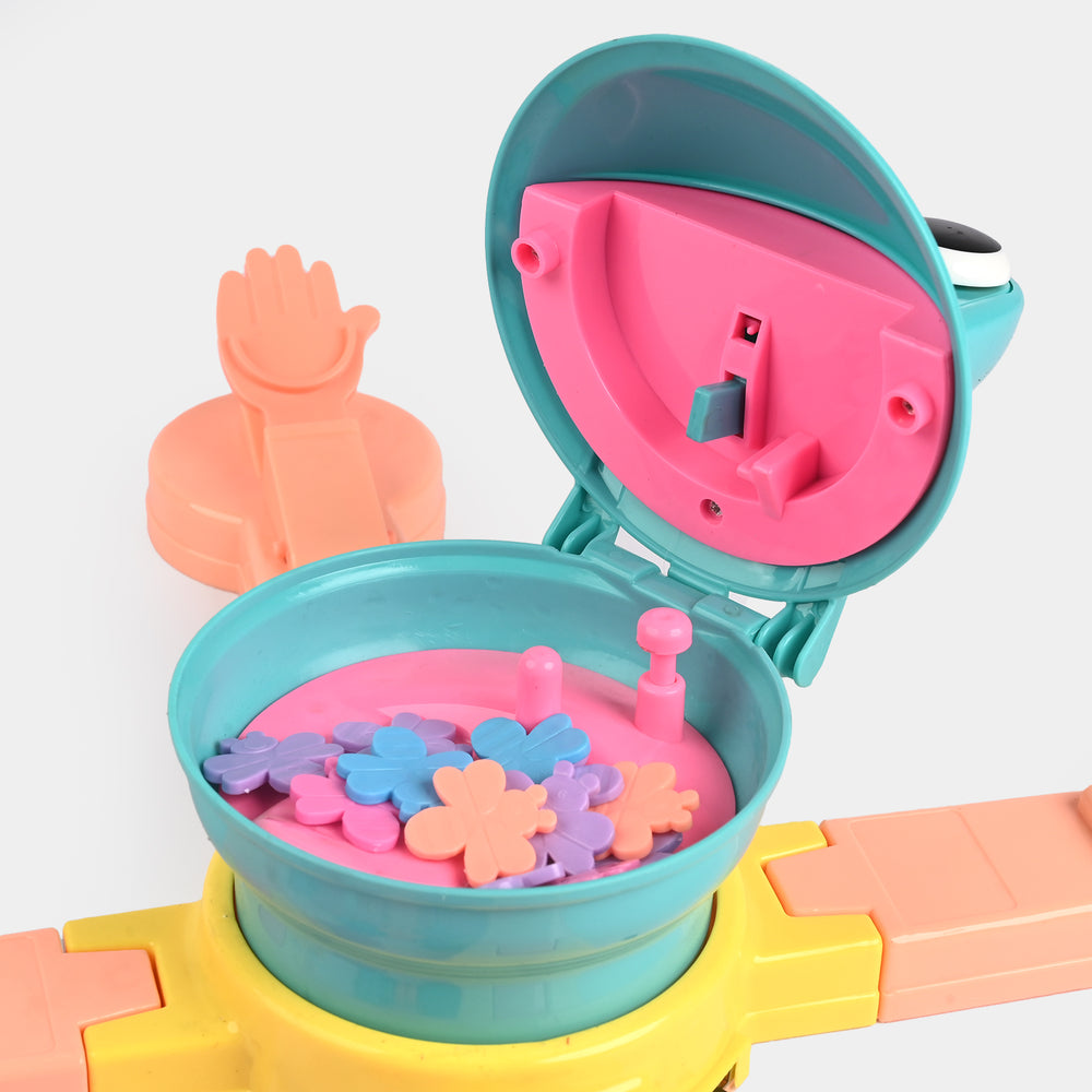 Electric Feeding Frog Game Toy for Kids
