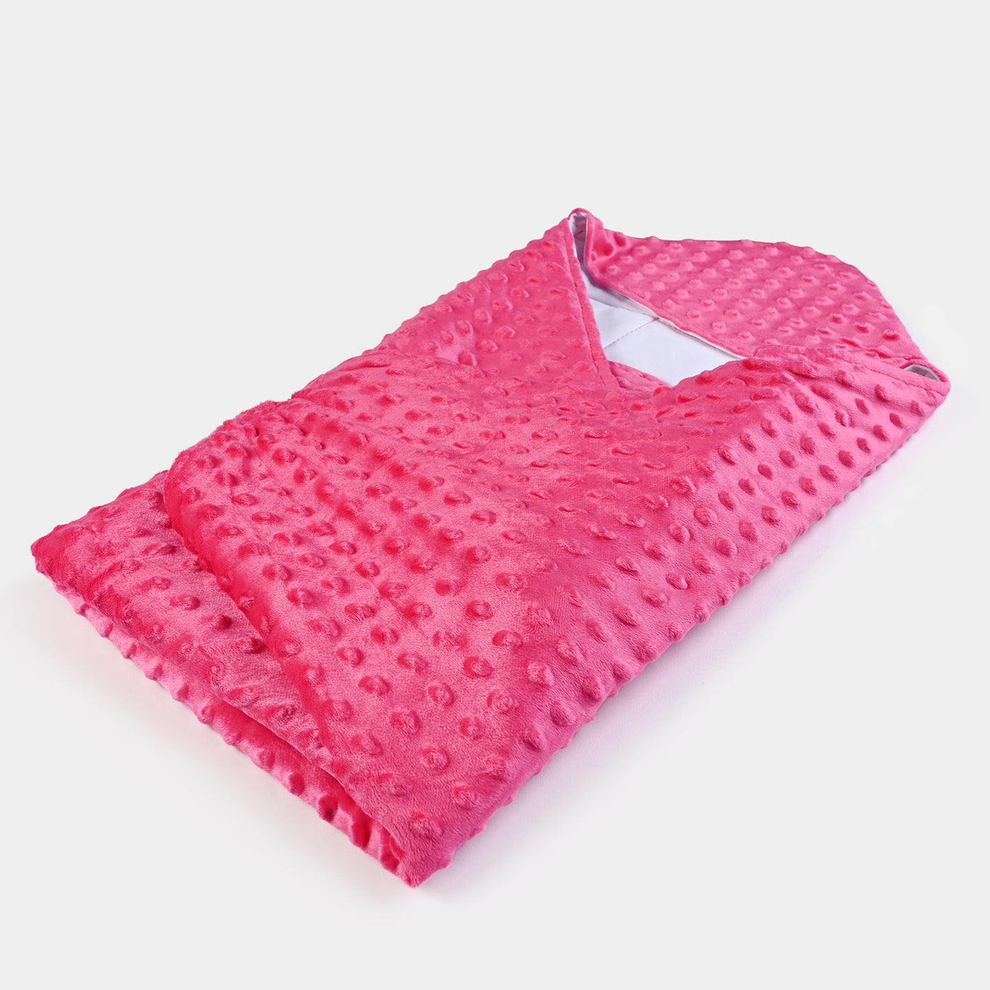 Minky Dot Wrapping Blanket For Infant