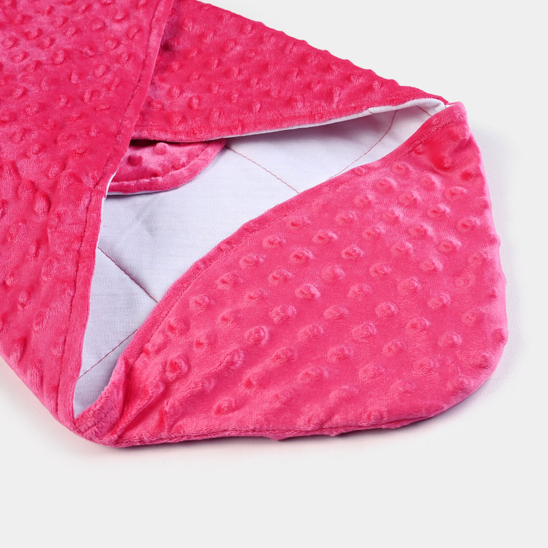 Minky Dot Wrapping Blanket For Infant