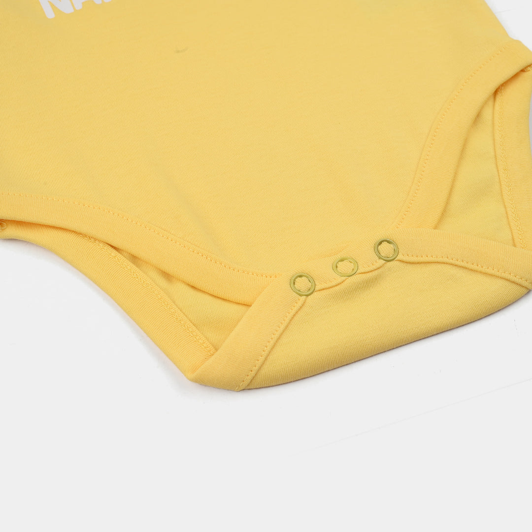 Infant Unisex Cotton Interlock Romper F/S NANA & NANI - Yarrow