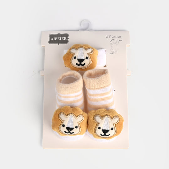 Socks With Wrist Band - 0-9M