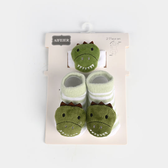 Socks With Wrist Band - 0-9M
