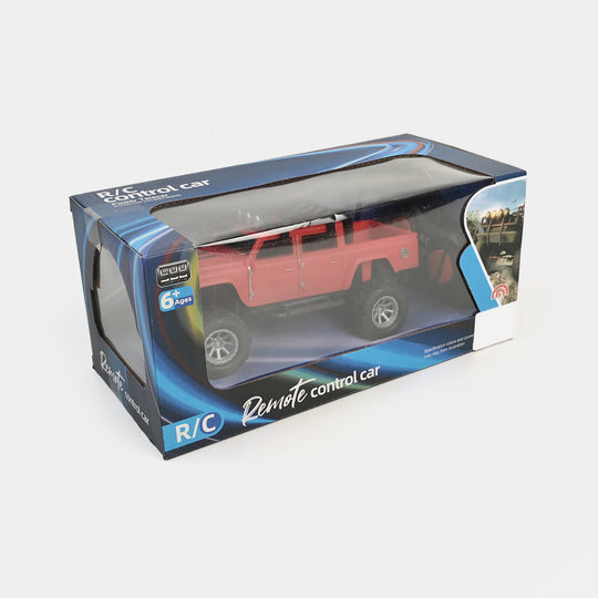 Remote Control Jeep With Light For Kids