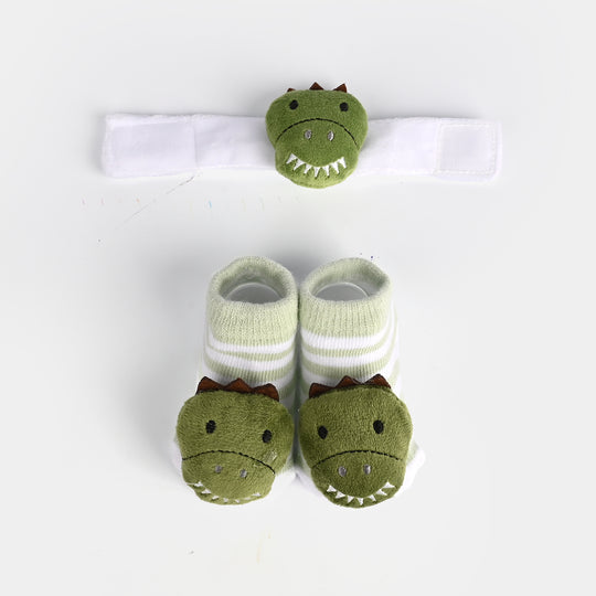 Socks With Wrist Band - 0-9M