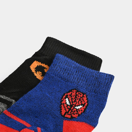 Infant Boys Socks Pack Of 2 SPD-BTM-Black.Blue