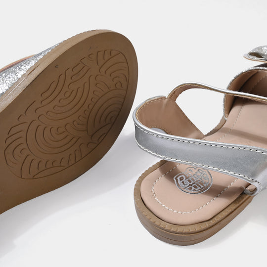 Girls Sandal 1031-22-SILVER