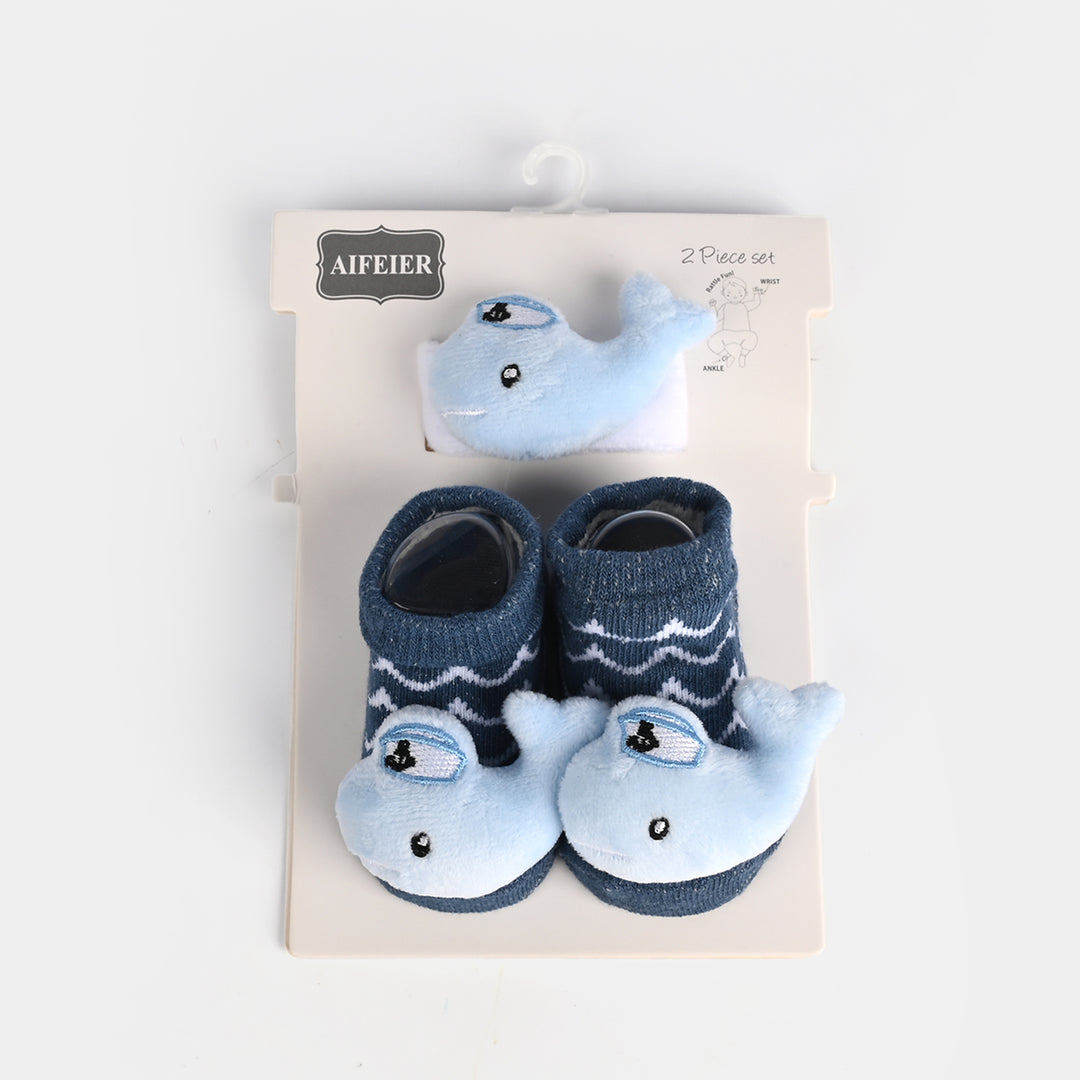 Socks With Wrist Band - 0-9M