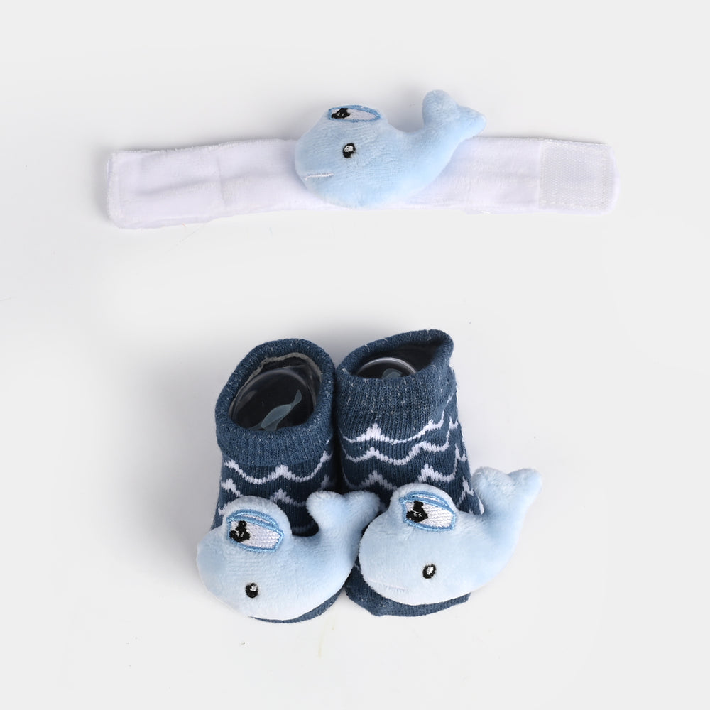 Socks With Wrist Band - 0-9M