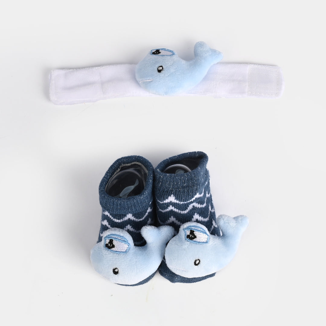 Socks With Wrist Band - 0-9M