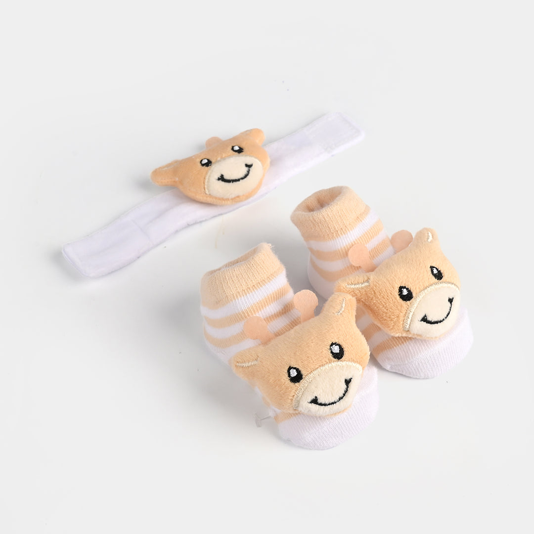Socks With Wrist Band - 0-9M