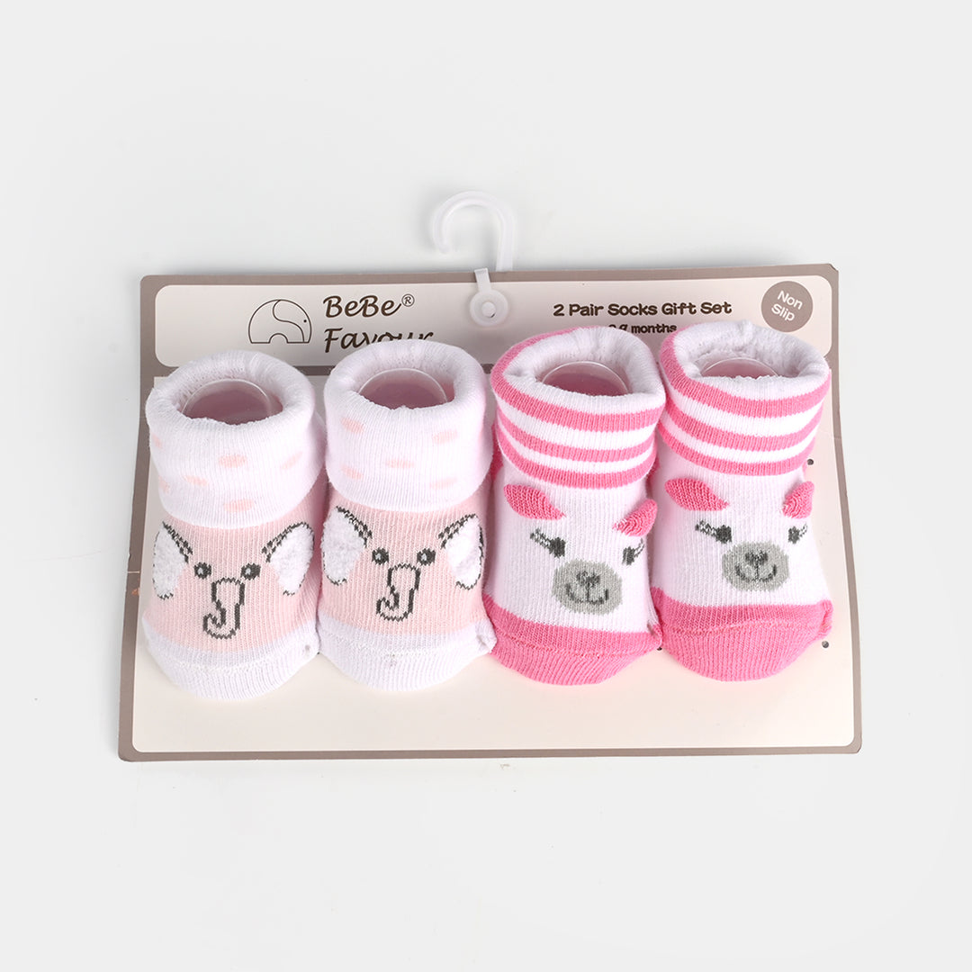 Socks Pack Of 2 | 0-9M