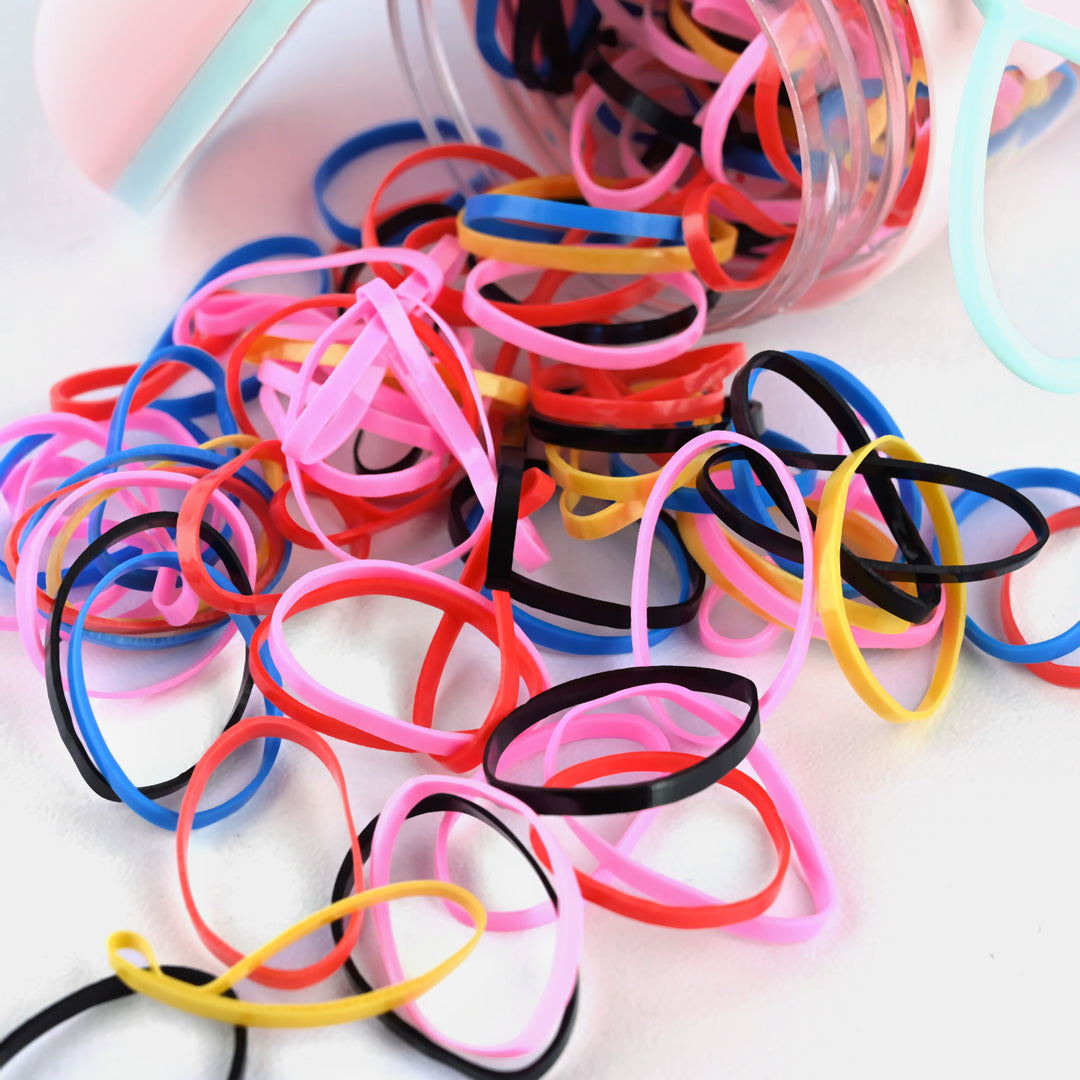 Plastic Rubber Bands With Box