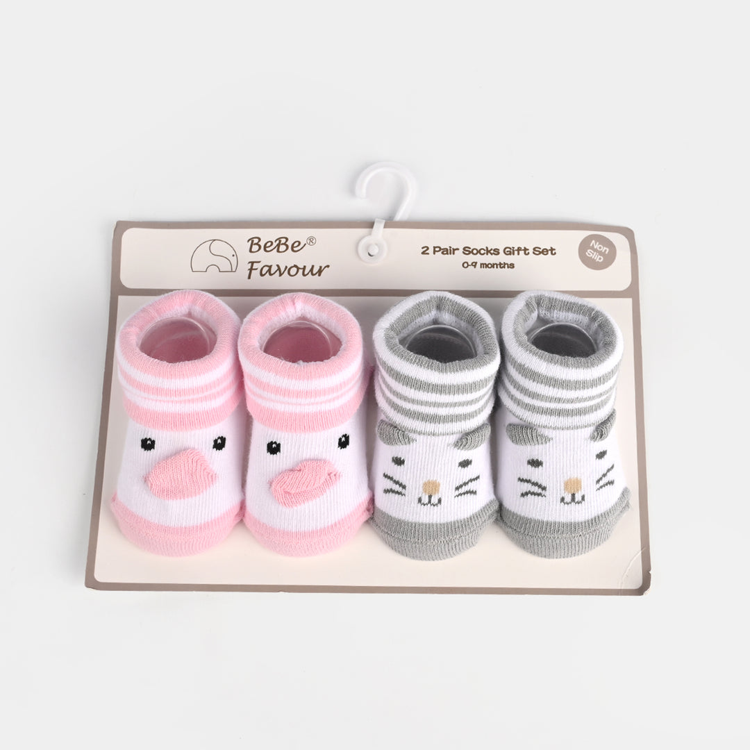 Socks Pack Of 2 | 0-9M