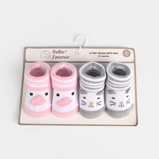 Socks Pack Of 2 | 0-9M