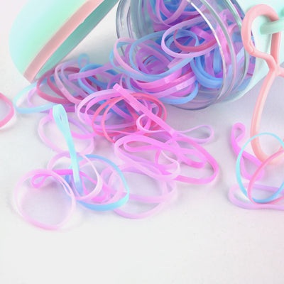 Plastic Rubber Bands With Box