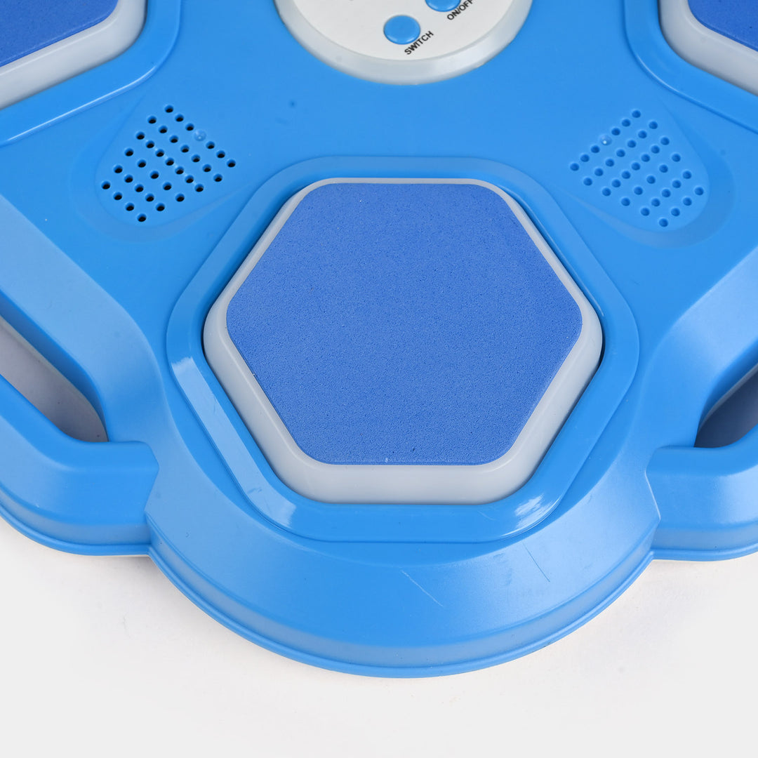 Punch to the Beat! Kids Music Boxing Target Toy Set with Gloves