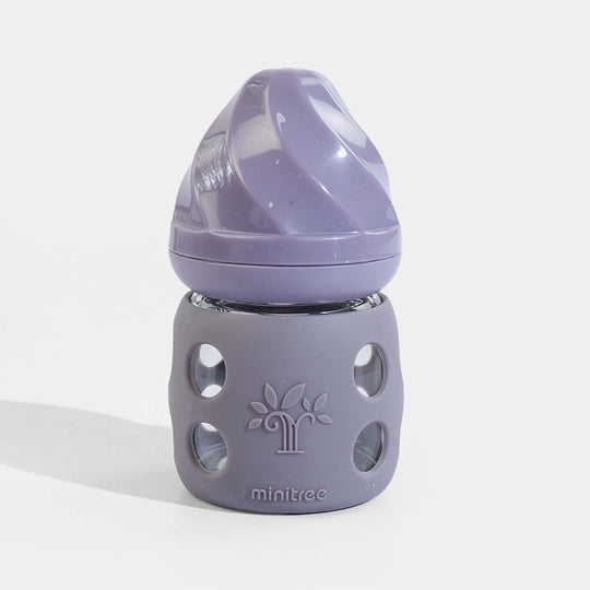 Minitree Newborn Baby Glass Feeder with Silicone Cover | 60Ml