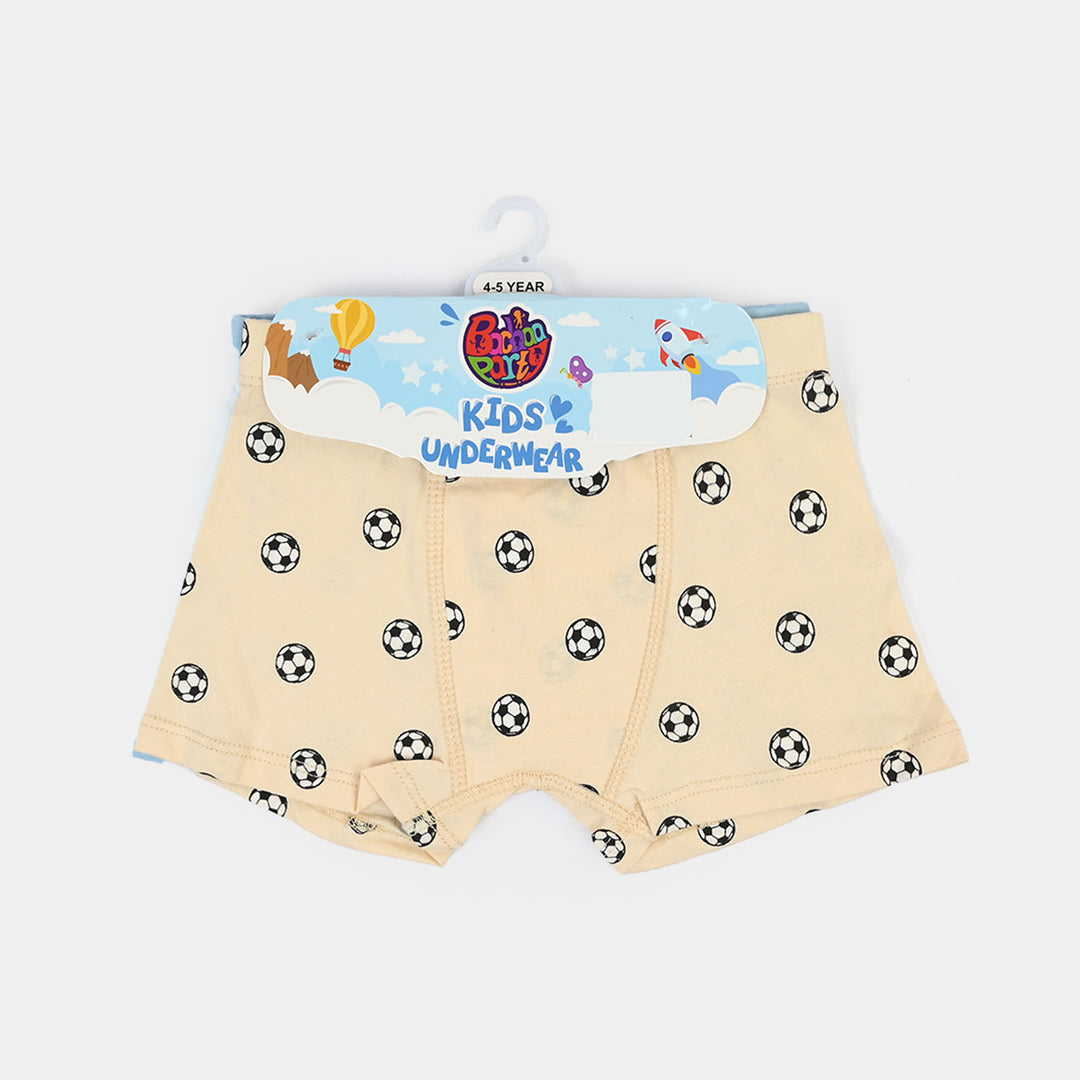 Boys Cotton Jersey Boxer Pack of 2 (Goal)