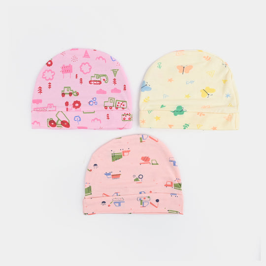 Baby Cap/Hat Set | 3PCs